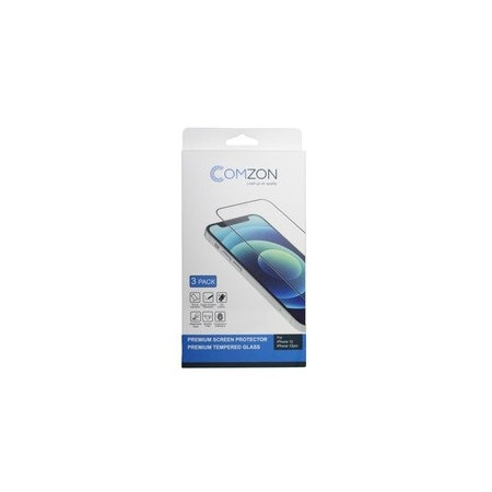 Cable Wholesale Comzon Tempered Glass Screen Protector for Apple iPhone 12/12Pro, 3D Resin Glass, full screen C2012